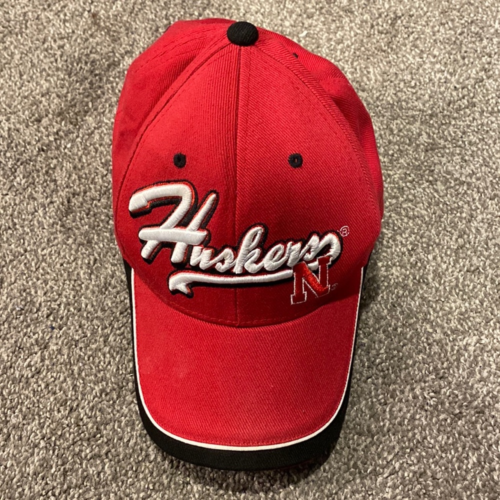 Nebraska Huskers cap velcro adjustment